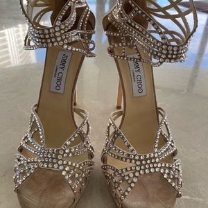 Sparkly authentic Jimmy Choo Sandals